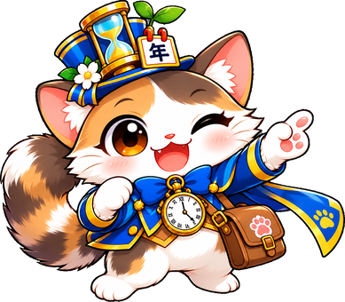 年齢早見表の公式キャラクター ねんはやみん