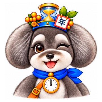 ねんはやみんの表情:ウインク